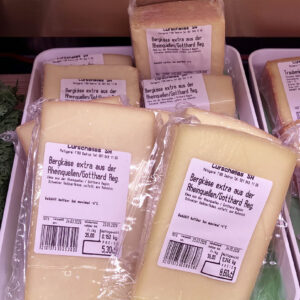 Bergkäse (extra) aus der Rheinquellen-/Gotthard-Region
