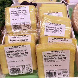 Bergkäse (mittel) aus der Rheinquellen-/Gotthard-Region